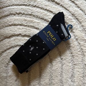 Polo by Ralph Lauren Black Dress Socks